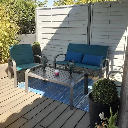 Bord Verdon T2 Maisonnette 35m2 Climatisation - Terrasse 25m2-classe 3etoiles * Greoux-les-Bains