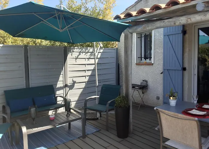 Bord Verdon T2 Maisonnette 35m2 Climatisation - Terrasse 25m2-classe 3etoiles Greoux-les-Bains