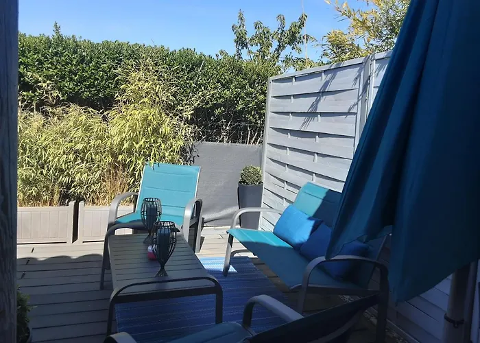 Bord Verdon T2 Maisonnette 35m2 Climatisation - Terrasse 25m2-classe 3etoiles Greoux-les-Bains